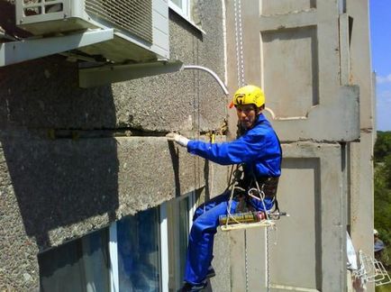 Закладення швів в панельних будинках