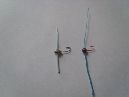 Înlocuirea cârligelor în instalarea mormyshkas sau înlocuirea unui cambric în mormyshkas