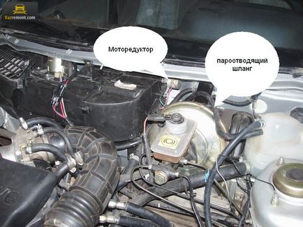 Înlocuirea motoreductorului pentru clapeta încălzitorului VAZ 2110