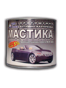 Izolarea fonică fonică - nuxodol 3100, mastic noiseliquidator, izolare fonică portal auto-shum