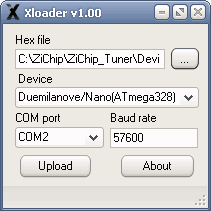 104 Firmware hexa file Arduino reguláris rakodó (bootloader)
