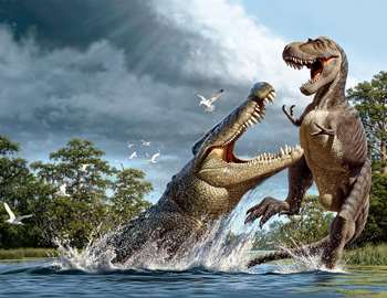 10 Dinozaurii cei mai groaznici și mai sângeroase din fălcile animalelor