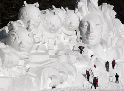 30 figuri frumoase de la zăpadă (pentru inspirație) 30 figuri frumoase din zăpadă