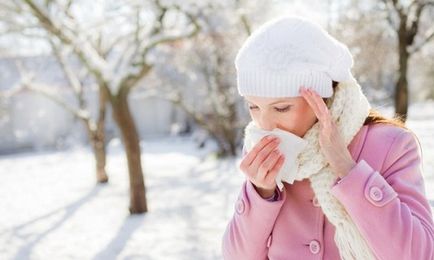 Alergia la simptome și tratament la rece (fotografie și video)