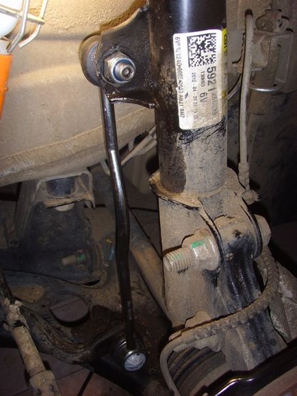 Înlocuire Aveo a rack-urilor de stabilizare - repararea și reglarea Chevrolet