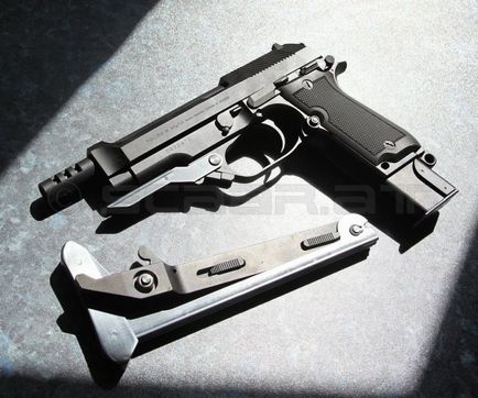 Автоматичний пістолет beretta 93r, армійський вісник