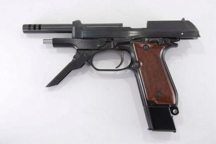 Pistol automat, beretta 93r, mesager armata