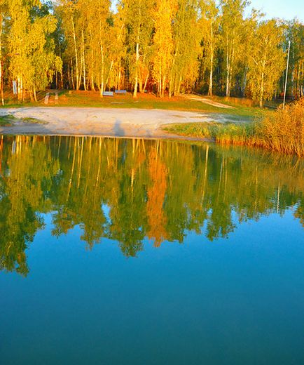 Centrul de recreere lac forestier komutinino sat, centru de recreere din regiunea Chelyabinsk