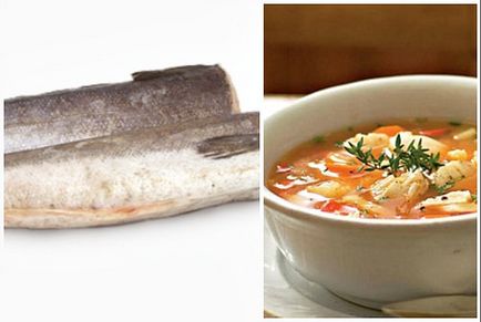 Heka- ételeket a legjobb recepteket a friss és fagyasztott hal