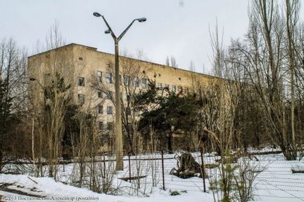 Complexul spitalului msch-126 din Pripyat