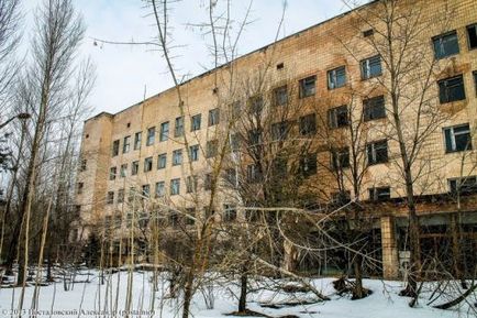 Complexul spitalului msch-126 din Pripyat