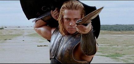 Brad Pitt Antrenamentul Troya și pregătirea pentru Clubul de lupte pentru film