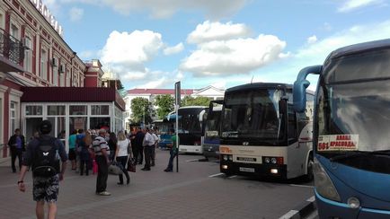 A központi buszpályaudvar Krasnodar