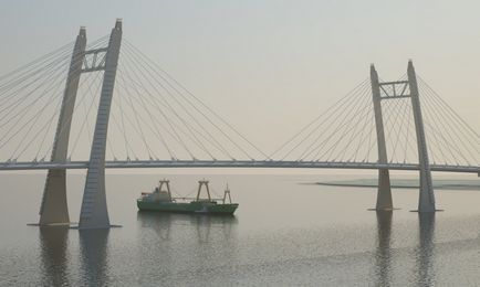 A középső rész ZSD St. Petersburg épület alatti és víz feletti (építőipar) A középső része a WHSD St. Petersburg, az építési a föld alatti és a víz felett