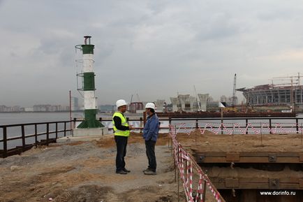 Центральний ділянку ЗСД в Санкт-Петербурзі будівництво під землею і над водою