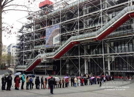 Centre pompidou in Paris (informații, adresă, cumpărare bilet) articole