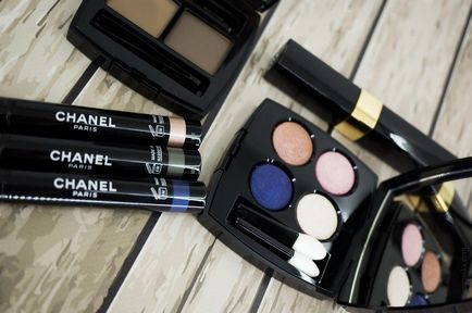 Chanel eyes collection 2016 огляд, Свотч, макіяж