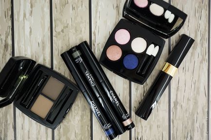 Chanel eyes collection 2016 огляд, Свотч, макіяж