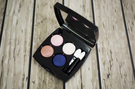Chanel szemét gyűjtése 2016 áttekintés, Swatch, make-up (krémszínű árnyalat) Chanel szemét gyűjtése 2016 áttekintés, Swatch, smink