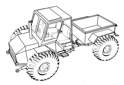 Desene ale autovehiculelor de teren autopropulsate