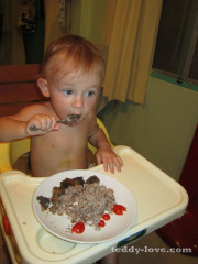 Hogy a gyermek jól evett