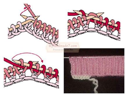 Ce este o buclă de broderie în tricotat - o planetă de tricotat de tricotat