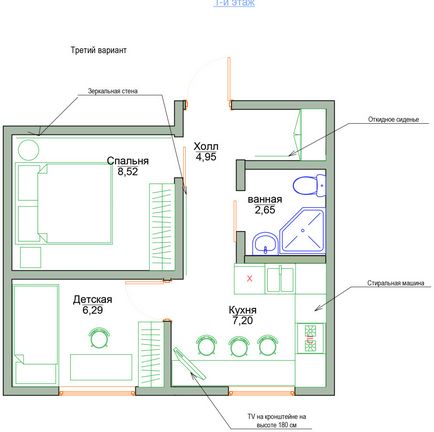 Design stúdió átalakítás és belső irányuló gyermekes család