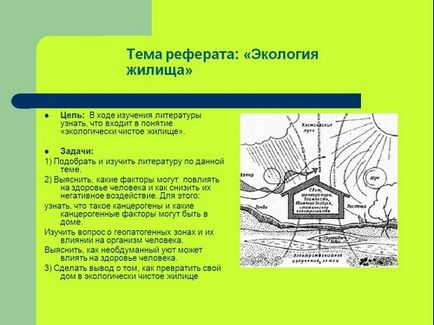 Ecology otthon - előadás (prezentáció) Ecology otthon - Bemutató