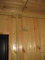 Lucrări electrice în case de lemn, cabane