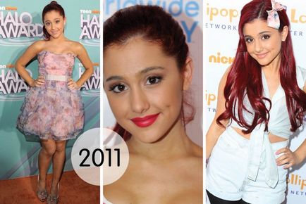 Evoluția stilului lui Ariana Grande, ellegirl