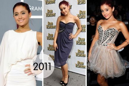 Evoluția stilului lui Ariana Grande, ellegirl