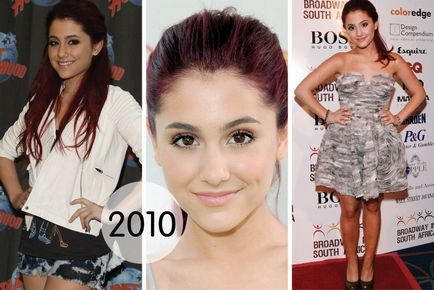 Evoluția stilului lui Ariana Grande, ellegirl