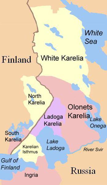 Stema și drapelul descrierii Karelia și fotografia