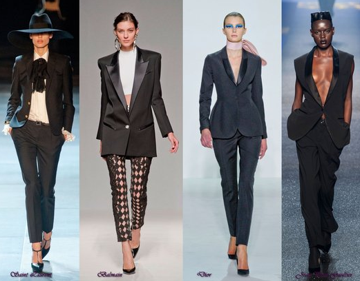 Гарячий тренд як носити жіночий смокінг група мода і стиль