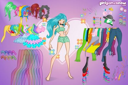 Joaca Winx Makeover online gratuite, jocuri online