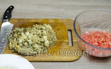 Caviar de vinete step-by-step rețetă (15 fotografii)