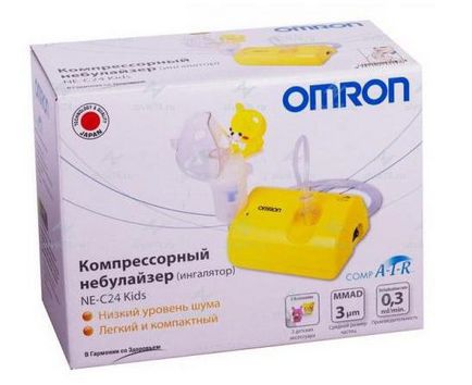 Omron inhalátort-24 értékelések és jellemzői (jellemzők) Inhalátor Omron C-24 műszaki adatok és vélemények