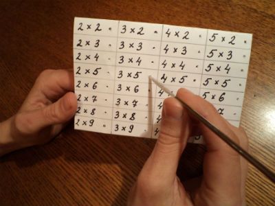 Як швидко навчити дитину таблиці множення