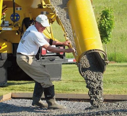 Mi szükséges a beton törmelék