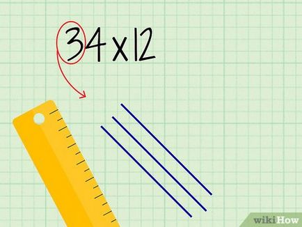 Cum se utilizează metoda grafică de multiplicare a numerelor