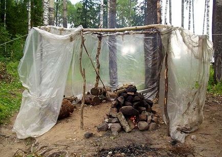 Cum de a construi o baie temporară cu mâinile tale (gospodărie)