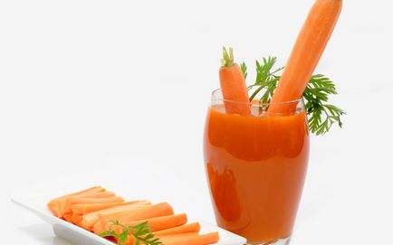 Cum să pregătești și să bei suc de morcovi, șamburov