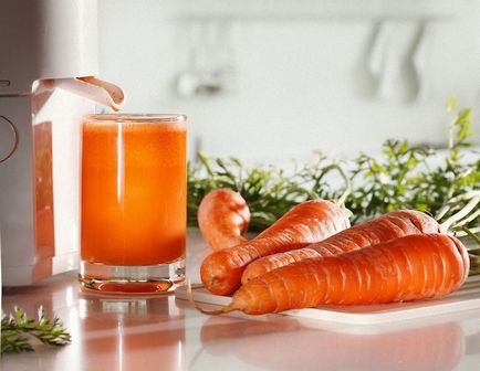 Cum să pregătești și să bei suc de morcovi, șamburov
