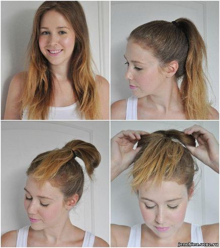 Як зробити бант з волосся докладна інструкція з фото - my life