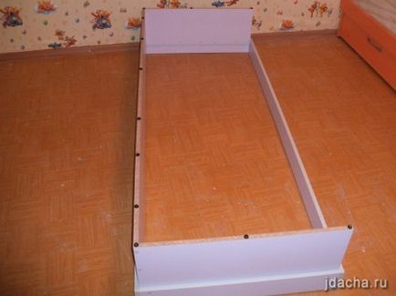 Hogyan készítsünk egy ágyban a kezét - fotók, rajzok, ábrák (ágy) Hogyan készítsünk egy ágyban a kezét - fotók, rajzok, ábrák
