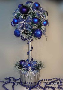 Cum sa faci un copac european de Anul Nou sau un topiary, handmade stories handmade