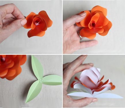 Як зробити троянду з паперу своїми руками паперова троянда
