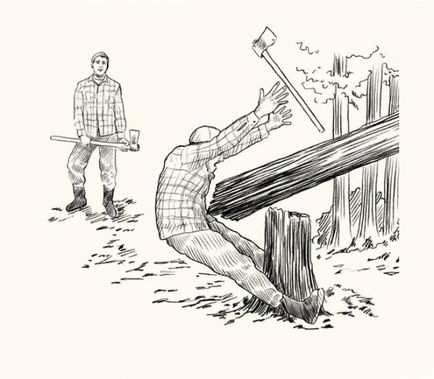 Cum de a tăia un copac - instrucțiuni detaliate - un teren de uz casnic