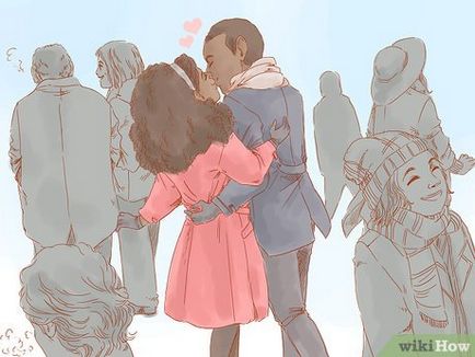 Cum să te săruți într-un loc public