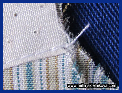 Як посилити шов на тканини